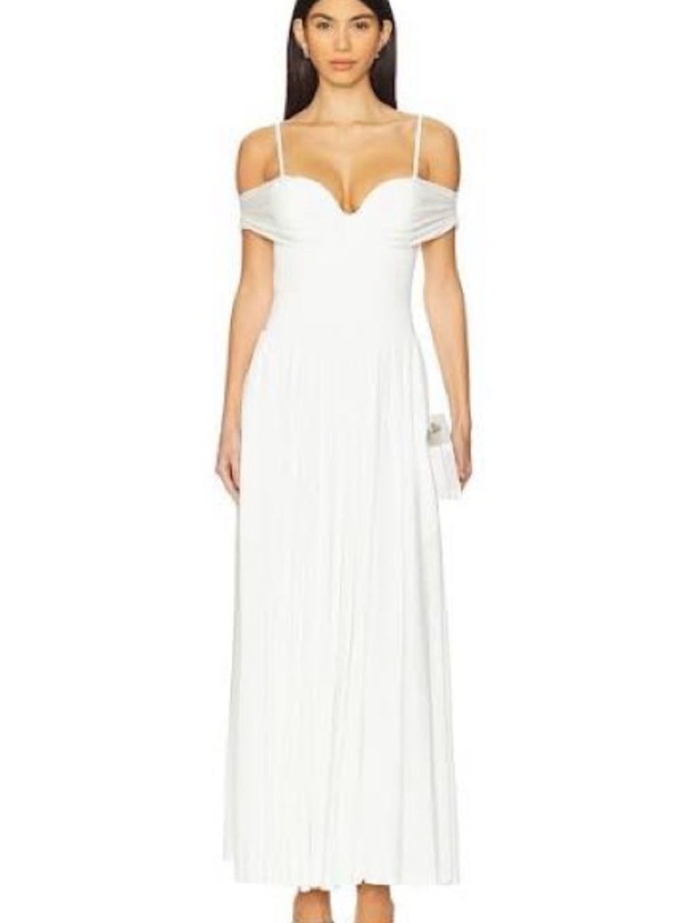 SIMKHAI Amarantha Dress in Ivory